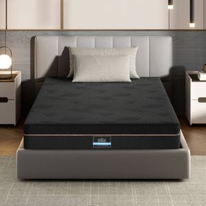Giselle Bedding Cool Gel King Single Memory Foam Mattress 7 Zone Green Tea 18cm