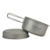 NNEOBA Titanium Pan Bowl Set 1000ml Grey