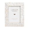 Lvd 5x7 Inch Odette Mop Shell Picture/photo Frame Mosaic 24.13x19.05x1.27cm