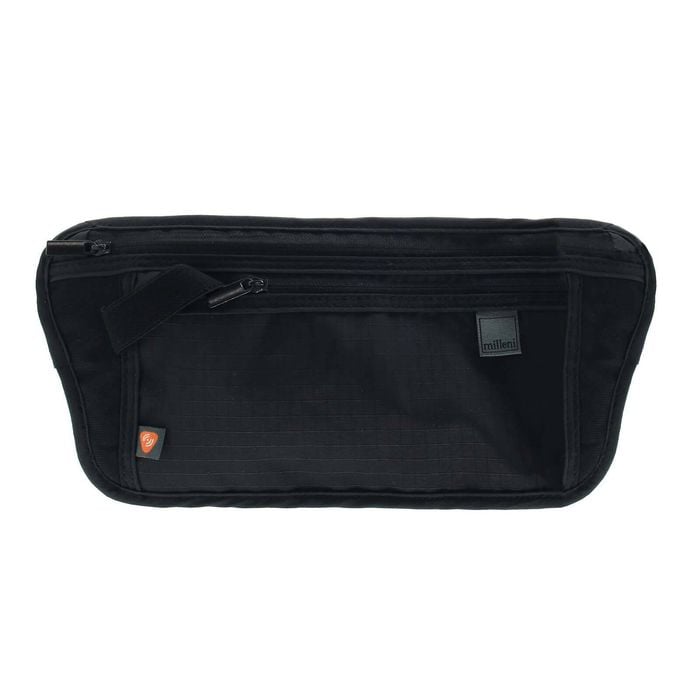 RFID Blocking Waist Stash Travel Money Hidden Belt Black One Size