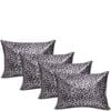 Accessorize Bedroom Collection 2 Pack Leopard Filled Cushion