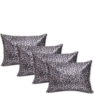 Accessorize Bedroom Collection 2 Pack Leopard Filled Cushion