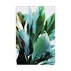 Artey | Green Leaves II - Stretched Canvas - Stretched Canvas - 80 x 120 cm