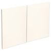 Kaboodle 900mm Buttermilk Modern Rangehood Doors - 2 Pack