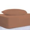 The Lighthouse Washed Cotton Combo Bedding Set With Pillowcase King Single Clay