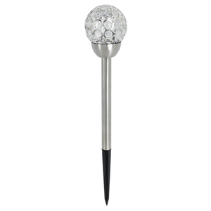 Click Crystal Solar LED Pathway Light