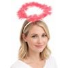 ANGEL HEADBAND Fairy Halo Hair Hoop Costume Dress Up Party Red