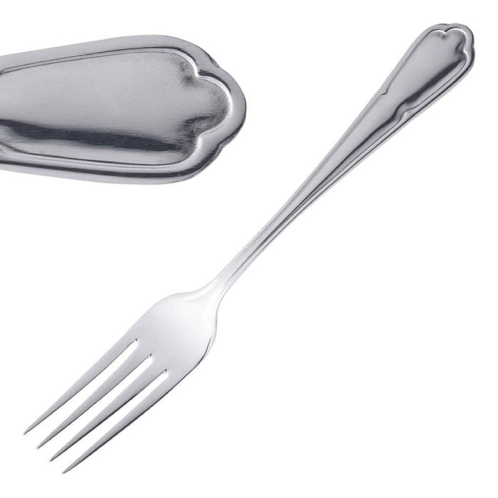 Olympia Table Fork Dubarry 18/0 Stainless Steel 200mm 12 Pack