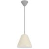 Telbix Hanami Modern Pendant Hanging Lamp Light Metal Plastic Beige Grey Satin