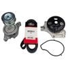 Drive Belt Tensioner & Water Pump Kit For Mazda 2 DY DY5W 1.5L 04/2005-On