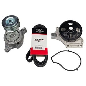 Drive Belt Tensioner & Water Pump Kit For Mazda 2 DY DY5W 1.5L 04/2005-On