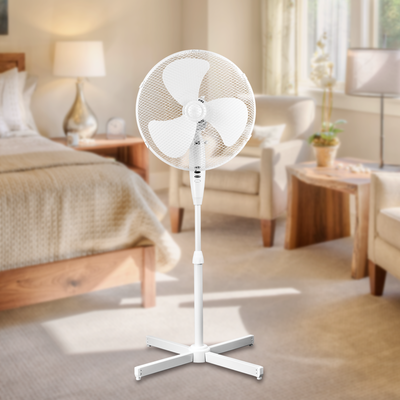 Click 40cm Pedestal Fan Bunnings Australia
