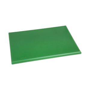 Hygiplas Chopping Board Extra Thick High Density Green 450x300x25mm