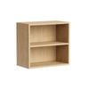 Kaboodle 600-699mm Honey Oak Customisable Med Wall Open Shelf