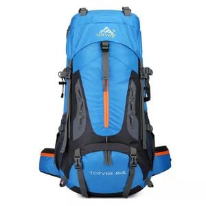 NNEOBA 70L Camping Backpack Tear-Resistant Rucksack Blue
