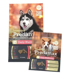 Vetafarm Predamax Daily Wellbeing Dog Chew Treat 60 Pack