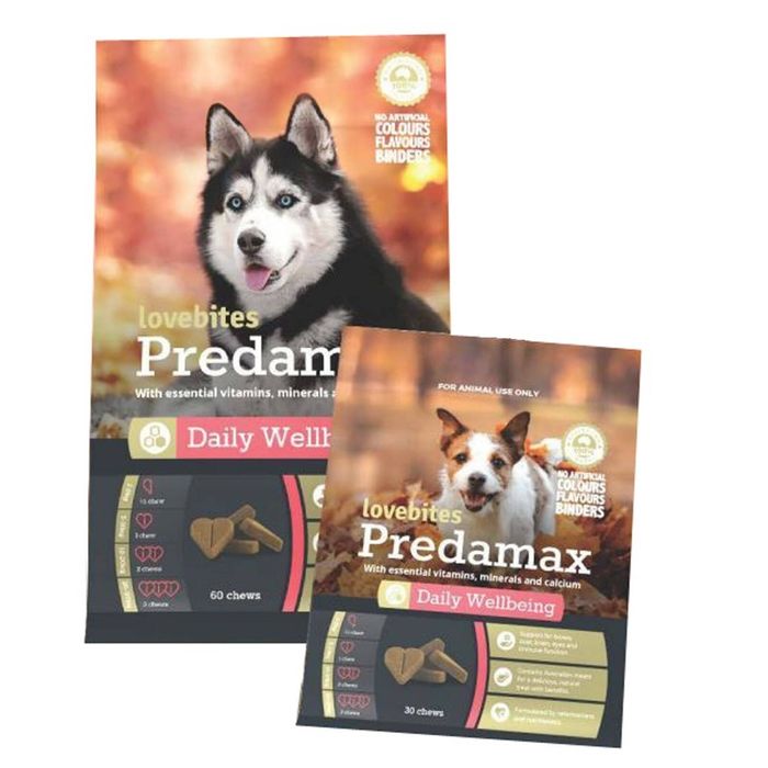 Vetafarm Predamax Daily Wellbeing Dog Chew Treat 60 Pack