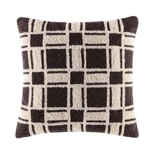 Kas Australia Chuck Filled Cushion Decor Square 50x50cm - Black