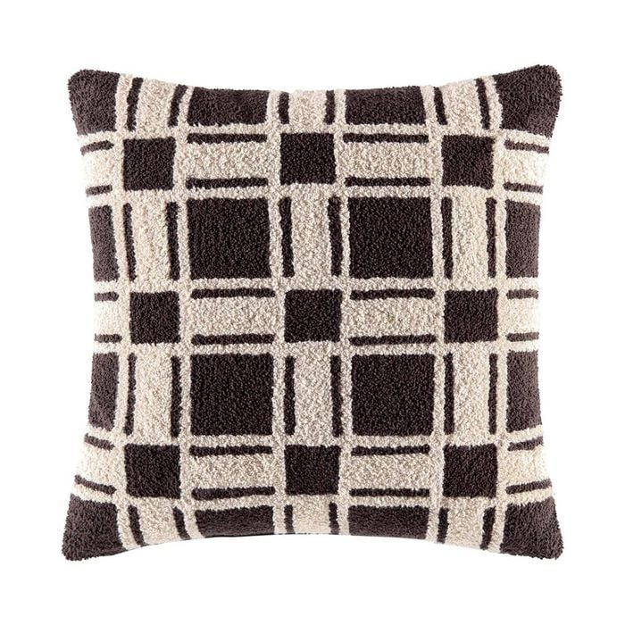 Kas Australia Chuck Filled Cushion Decor Square 50x50cm - Black