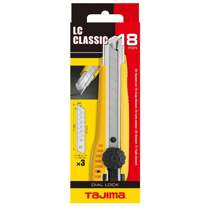 Tajima 18mm Snap-Off Screw Lock Knife LC501C