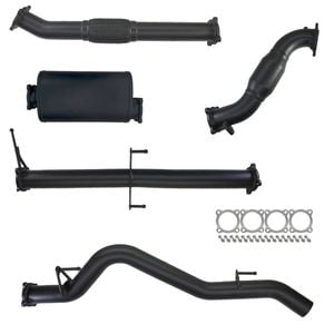 Ignite Exhausts Turbo Back For Mitsubishi Ml Triton 3.2l 3" Cat & Muffler 409 Stainless Steel