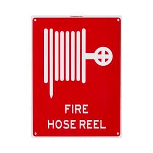 Sandleford 300 x 225mm Fire Hose Reel Plastic Sign