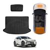 Front Rear Trunk Boot Liner for Zeekr X 2024-2025 All Weather Heavy Duty Cargo Trunk Mat Luggage