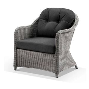 Plantation Outdoor Wicker Lounge Arm Chair