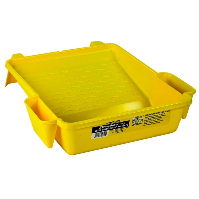 UNi-PRO 230mm Paint Tray With 2 Brush Holders