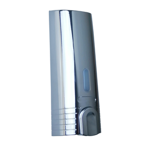 Barelli 380ml Chrome Single Deluxe Soap Dispenser