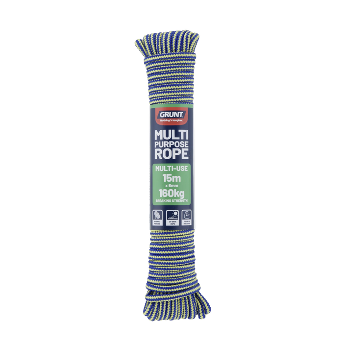 GRUNT 6mm x 15m Multi-Purpose Rope