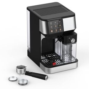 Advwin Espresso Coffee Machine with Milk Frother, Dual Boiler Coffee Maker