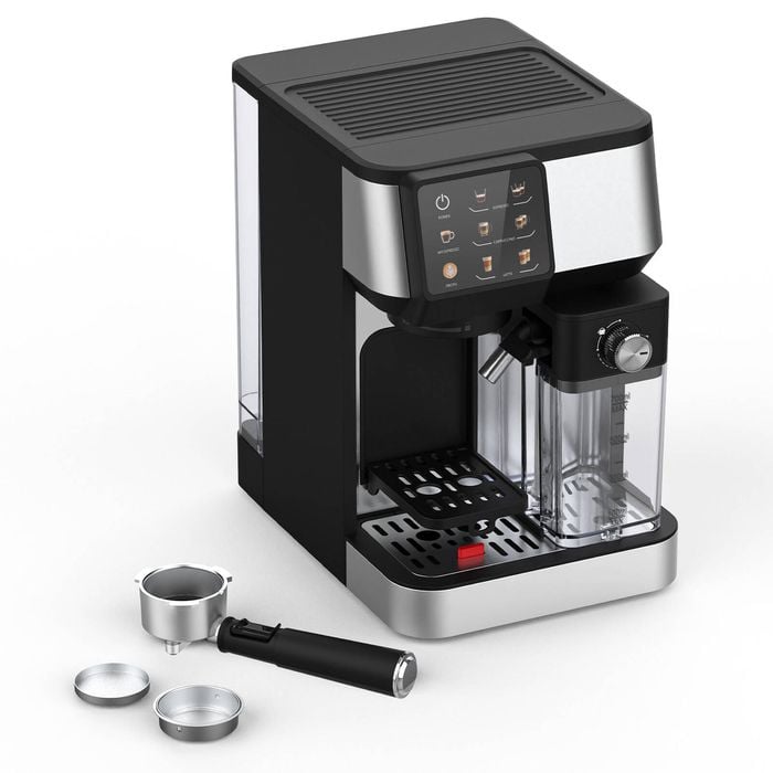 Advwin Espresso Coffee Machine with Milk Frother, Dual Boiler Coffee Maker