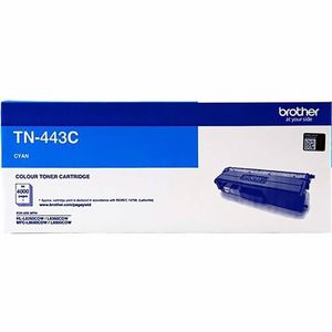 Brother Brother TN443 Cyan High Yield Ink Toner Cartridge TN-443C Genuine Original