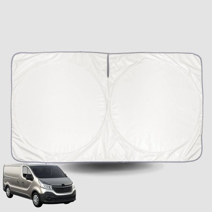 Windscreen Sun Shade for Renault® Trafic 2014-Current Universal Fit Window Visor UV Block