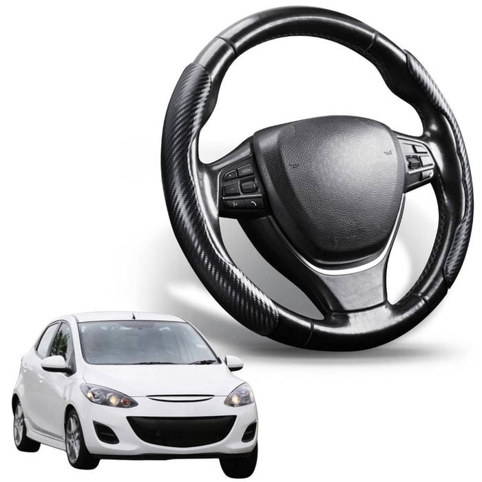 Segmented Steering Wheel Cover for Mazda 2 2007 - 2014 DE