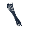 Stainless Steel Cable Ties 200mm X 4.6MM BLACK 316SS 10PCS