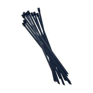 Stainless Steel Cable Ties 200mm X 4.6MM BLACK 316SS 10PCS
