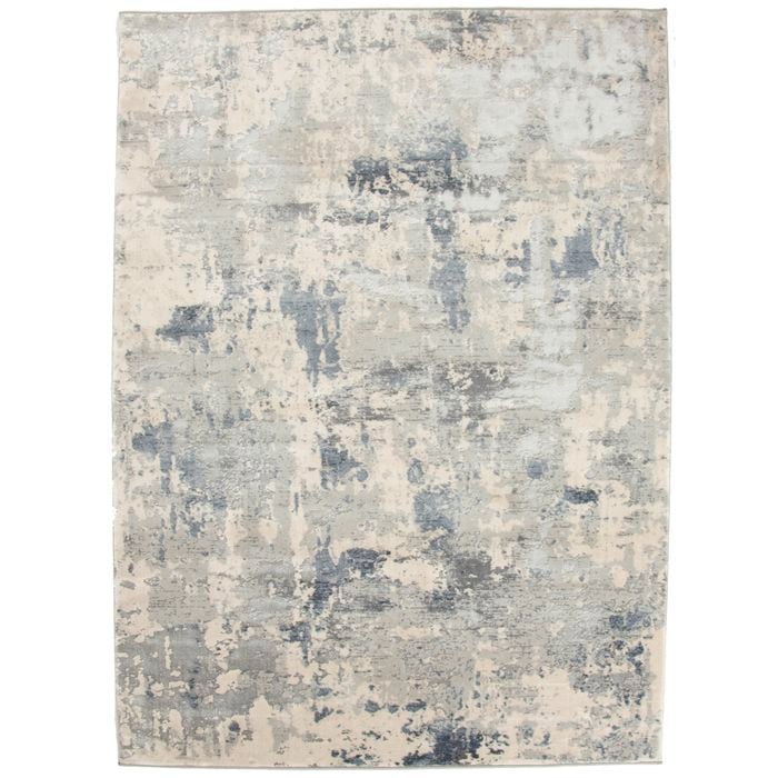 Bayonne 200 x 290cm Grey Blue Polypropylene Rug