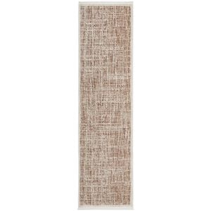 Steph And Gian Meadow Cardamom 300x80cm - Small Beige Runner Indoor Rug