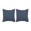2pk Bambury Tide Jacquard European Pillowcase Denim Home Bedding 65x65cm