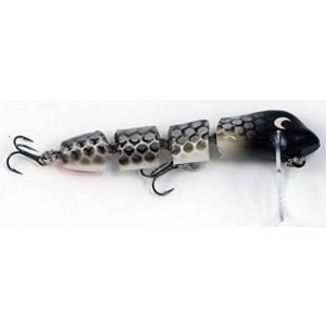 Taylor Made Jimmy Lizard 80mm Hard Body Fishing Lure White with Grey Scale