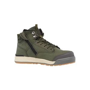 Hard Yakka Size 10 Olive Safety Boot