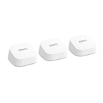 Amazon eero 6+ Mesh Wi-Fi 6 Router and Extenders - 1 Gbps Wi-Fi - 3 Pack