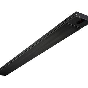 Heatstrip Radiant Slimline Electric Indoor/outdoor Patio Alfresco Heater Black 2200w W/remote