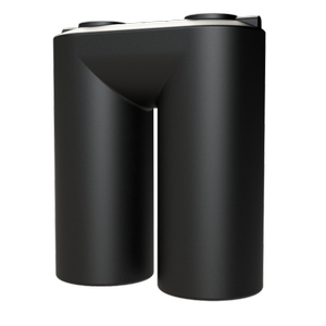 Melro Tanks 7510L Slimline Poly Water Tank - Black