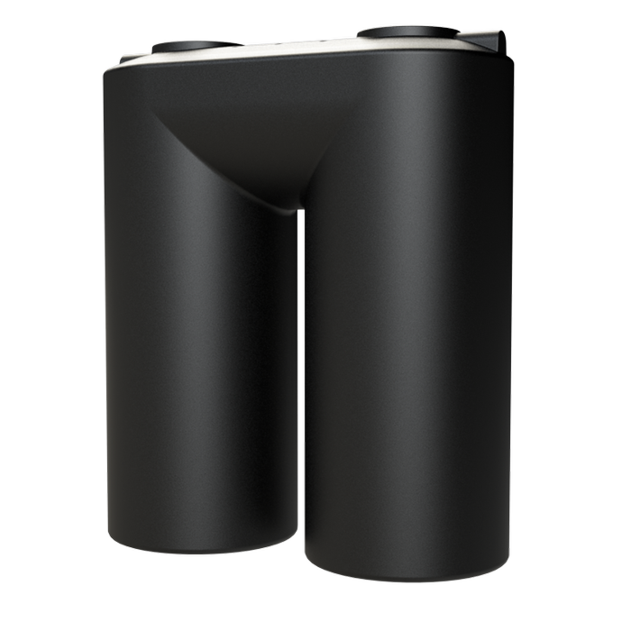 Melro Tanks 7510L Slimline Poly Water Tank - Black