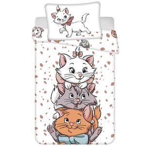 Disney The Aristocats Marie Family Cotton Quilt Cover Set Toddler Bed Size