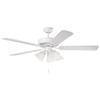 Eglo Waikiki Fan Light 3x40w White