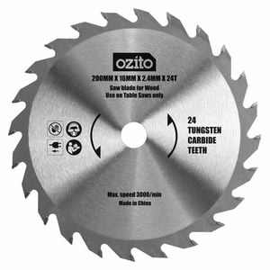 Ozito 24T Table Saw Blade